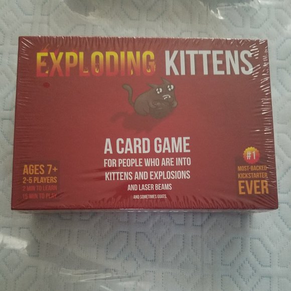 Exploding Kittens card game. New in Box - Picture 1 of 3